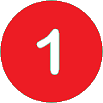 Red 1 Icon logo